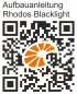 Preview: Schneider Ampelschirm Rhodos Blacklight 300cm LED anthrazit + Ständer + Hülle